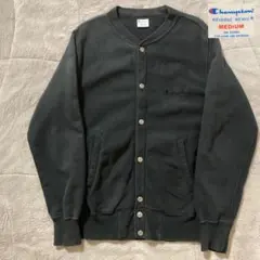 Champion リバースウィーブ　スナップカーディガン 復刻トリコタグ 黒　M
