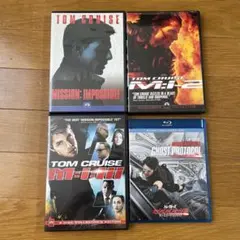 ミッションインポッシブルDVD４枚セット(1部Blu-ray)