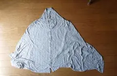 saara word ストライプ 授乳ケープ