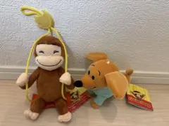 おさるのジョージ　ハンドリー　ぬいぐるみ