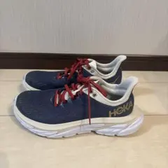 HOKA クリフトンエッジ　ネイビー レッド　25.0cmのサムネイル