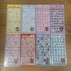 サンリオミニ ボンボンドロップシール 8種 コンプリート