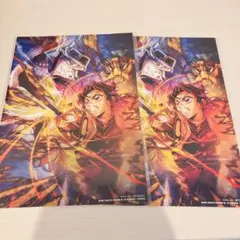 鬼滅の刃　入場特典イラストボード　胡蝶しのぶ　童磨