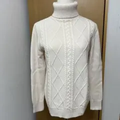 レディースウール100%ニット　M