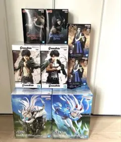 最新プライズフィギュアまとめ売り９点　進撃の巨人 grandista