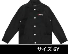 DIESEL キッズジャケット 黒　6Yサイズ