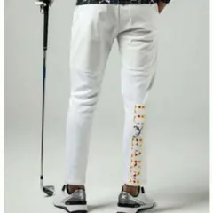 【新品】LUXEAKMPLUS×roar バックロゴ 防風 ロングパンツMサイズ