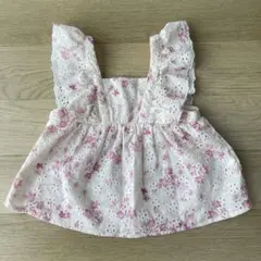 ZARA キッズ ノースリーブ トップス 花柄 104cmのサムネイル