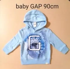 新品 ベビーギャップ GAP サメ フード付き パーカー トレーナー 90cm