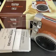 【即日発送】instax mini 90 ネオクラシック ブラウン ジャンク品