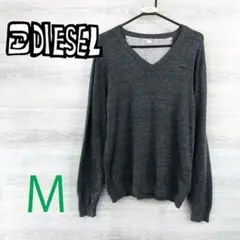 DIESEL●ディーゼル＜Vネック 薄手ニット＞M1498s