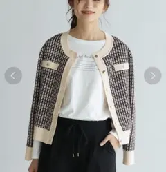 ニットジャケット カーディガン