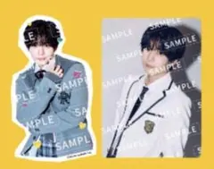 HARDWORK 長尾謙杜 シール・トレカ　セット