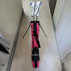 WORLD EAGLE スタンド付きゴルフバッグ ピンク　上のカバー無し