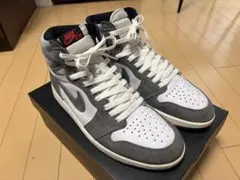 2/1迄 ナイキ エアジョーダン1 AJ1 jordan1 スモークグレー