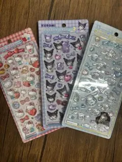 【正規品】サンリオ第二弾　ボンボンドロップシールくろみ　キティ　シナモロール