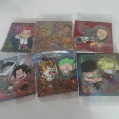 ONE PIECE 大海賊シールウェハース9枚セット。USGR+他のサムネイル