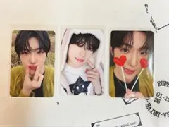ALD1 サンヒョン　トレカ　うさぎブランケット、ハートキャンディ、口角