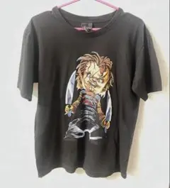 ERGOADWAY チャッキー Tシャツ M ブラック　古着　チャイルドプレイ