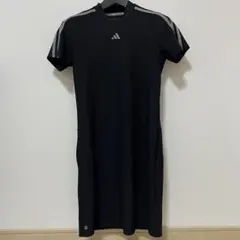 adidas レディース ゴルフワンピース ブラックのサムネイル