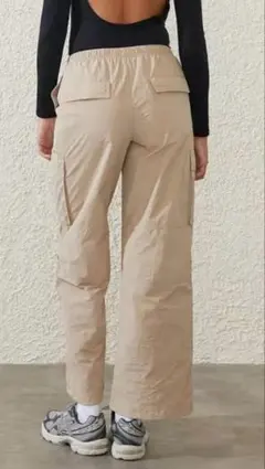 active utility pant cotton on beige BODY