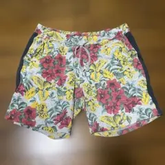 GU花柄 ショートパンツ ハーフパンツ XL
