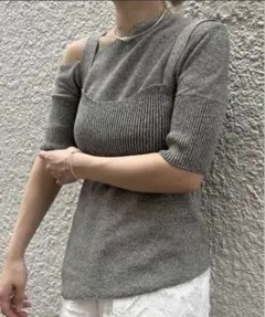 CLANE SCOOP SLEEVE COMPACT T shishikui - メルカリ