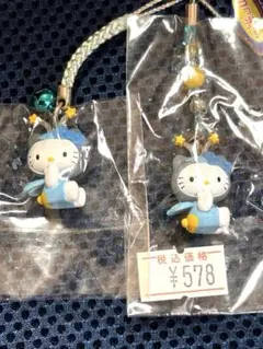 ハローキティ　海ほたる限定　ぬいぐるみ　ストラップ ハローキティ - 海ほたる限定 ご当地ハローキティの通販 by