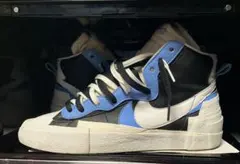 sacai×NIKE BLAZER サカイ　ブレーザーミッド ブラック/ブルー