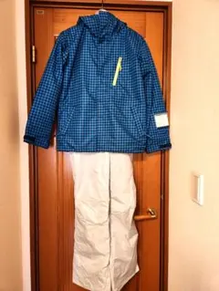 【美品】スキーウェア 子供用 上下セット 155cm 大人SSサイズ