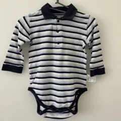 UNIQLO ベビー ロンパース 80cm ボーダー