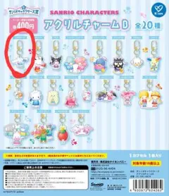 サンリオキャラクターズ大賞 アクリルチャームB シナモロール