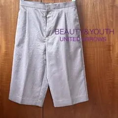 BEAUTY&YOUTH サテン ハーフパンツ　サイズS