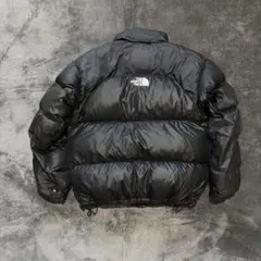 【90s】ノースフェイス センターロゴ ヌプシ　ダウンジャケット　L