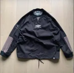UMBRO　90s ドリルトップ フットボールジャケット プルオーバー 刺繍ロゴ ab63d34f5a0cbc1acdaf8e2f3cc761
