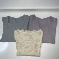 長袖肌着 肌着 シャツ インナー 100cm 3枚セット