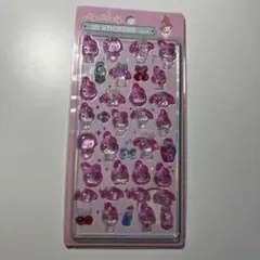 My Melody 3D ステッカー ピンク