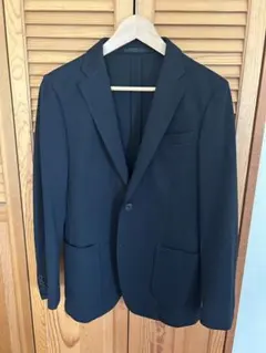 黒シングルボタン ビジネスジャケット