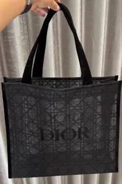 Dior ブラック メッシュトートバッグのサムネイル