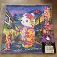 ハローキティ 京都限定 ご当地プチタオル 2003年 平成レトロ - メルカリ