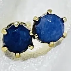 ブルーアベンチュリン 天然石　ピアス　オーダーページ　4点〖2セット　まとめ売り