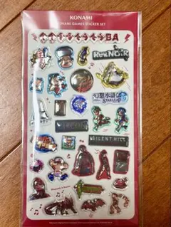 東京ゲームショー2026 KONAMI オリジナルぷっくりシール