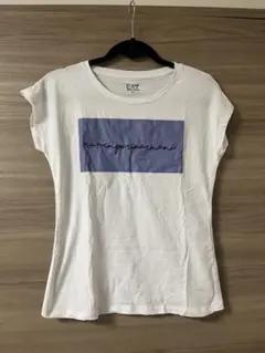 EA7 Emporio Armani ホワイト Tシャツ Sサイズ
