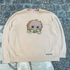 一点物　美品　遊☆戯☆王　GU コラボレーション　クリボー　ニット