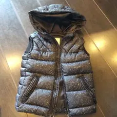 ZARA BOYS フード付きダウンベスト 104cm