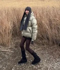 CLANE MUFFLER KNIT CAP クラネ　ニットキャップ