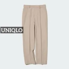 k0059 UNIQLO スマートアンクルパンツ ベージュ