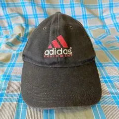 OLD adidas アディダス キャップ ブラック 90s Y2K テックのサムネイル