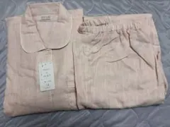 日本製 綿100% 日本の匠 ピンク パジャマ L 新品」のサムネイル