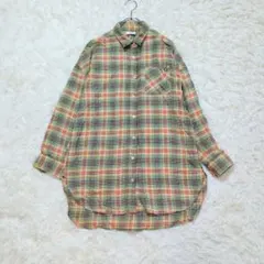 ネルシャツ チェックレディース